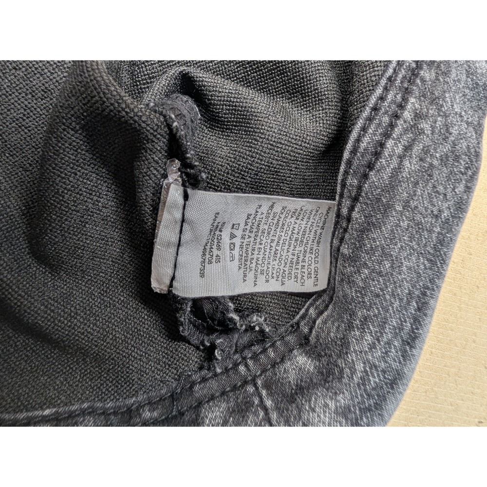 No Boundaries Junior Dress Size S Denim Black Faded Straps Adjustable Whimisgoth - Picture 5 of 9